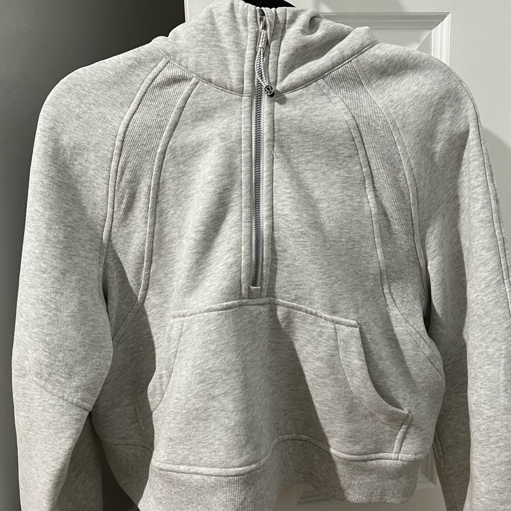 Scuba Oversized Half-Zip Hoodie
